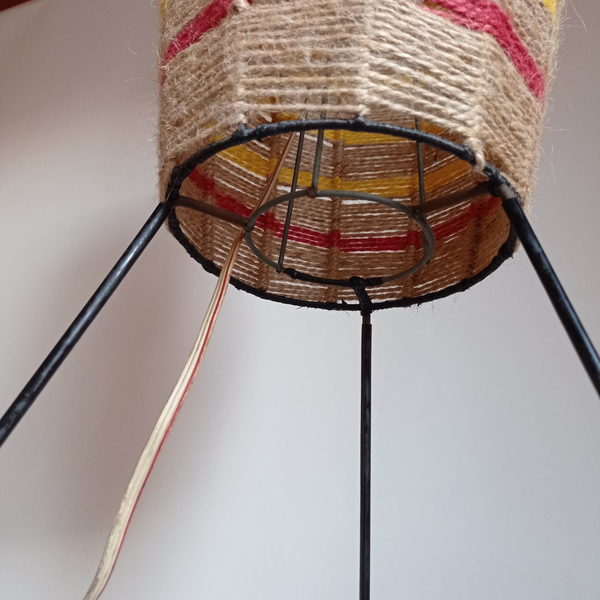 Lampadaire fusée des années 60