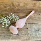 Vase en opaline rose florentin