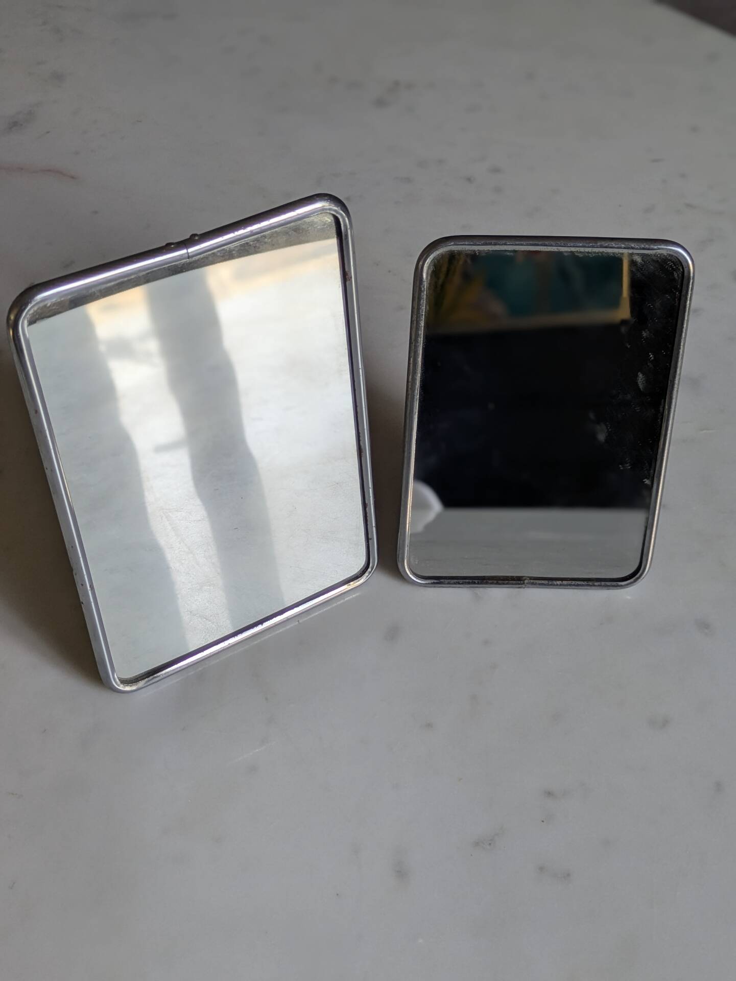 Duo de miroirs Barbier vintage 50/60