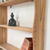 Shelf 3 vintage raw wood shelves