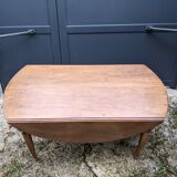 Large 19th oval dining table, with fellers and extension cords. Up to 20 seats