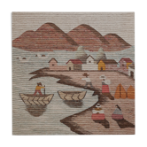 Tapisserie murale vintage en laine