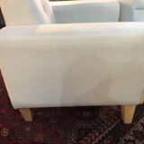 Pair of Scandinavian style armchairs