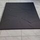 Monochrome black minimalist abstract painting