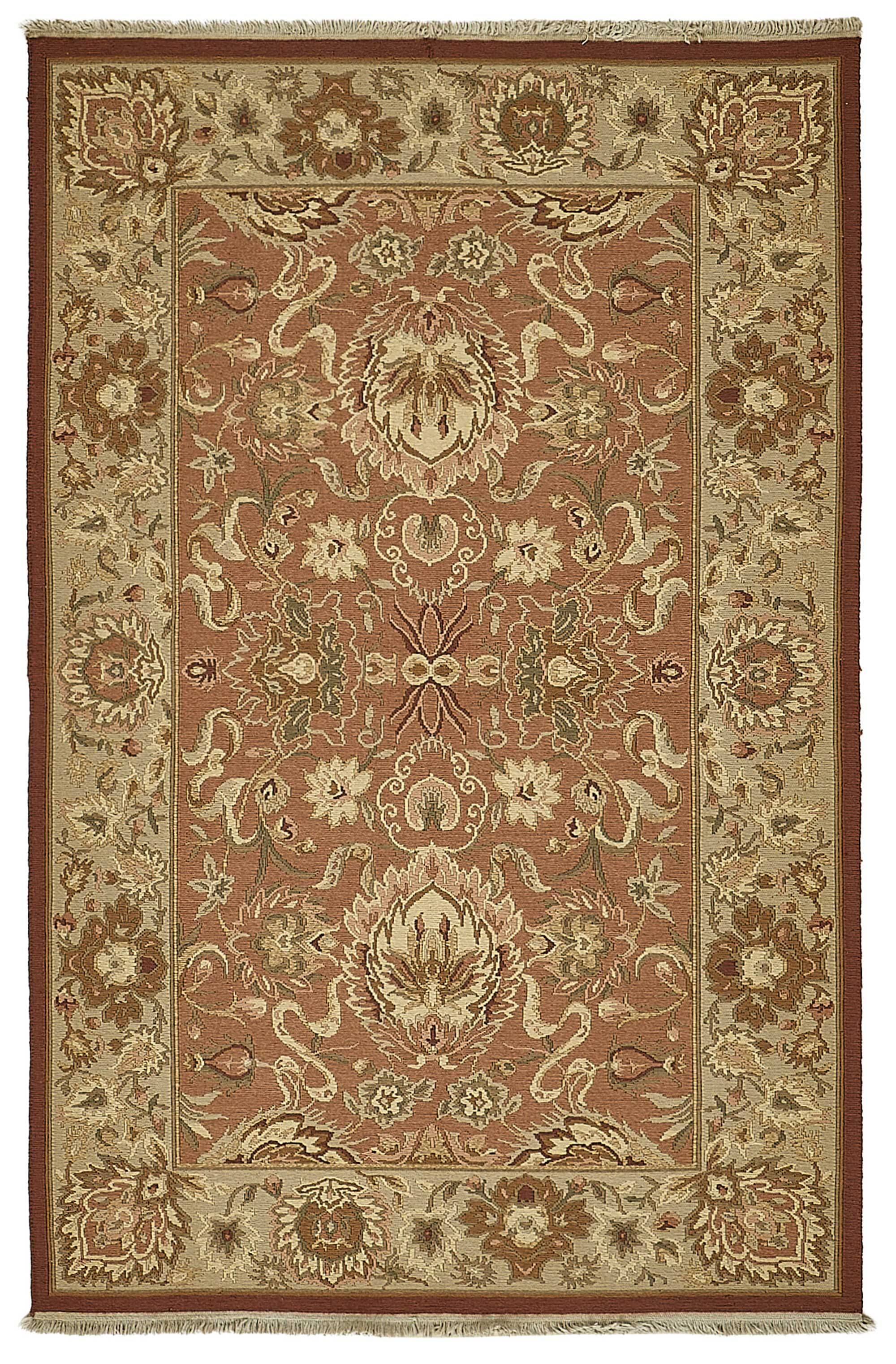 Turkish Handknotted Wool Oushak Rug 108 cm x 170 cm