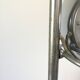 Eyeball floor lamp in chromed metal