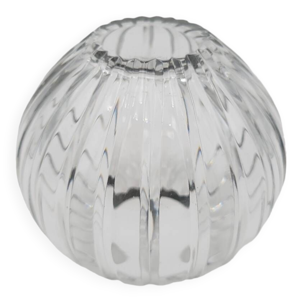 Vase boule en cristal Selency