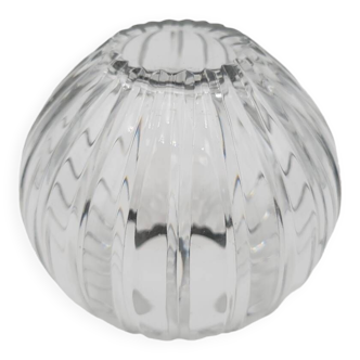 Crystal ball vase