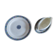 Dish and sausage Porcelain Manon Longchamp Lot of 2 Brocanteespritdantan