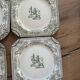 Lot de 8 assiettes terre de fer Saint Amand Fontana