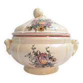 Soup tureen Digoin Sarreguemines Model Lorraine