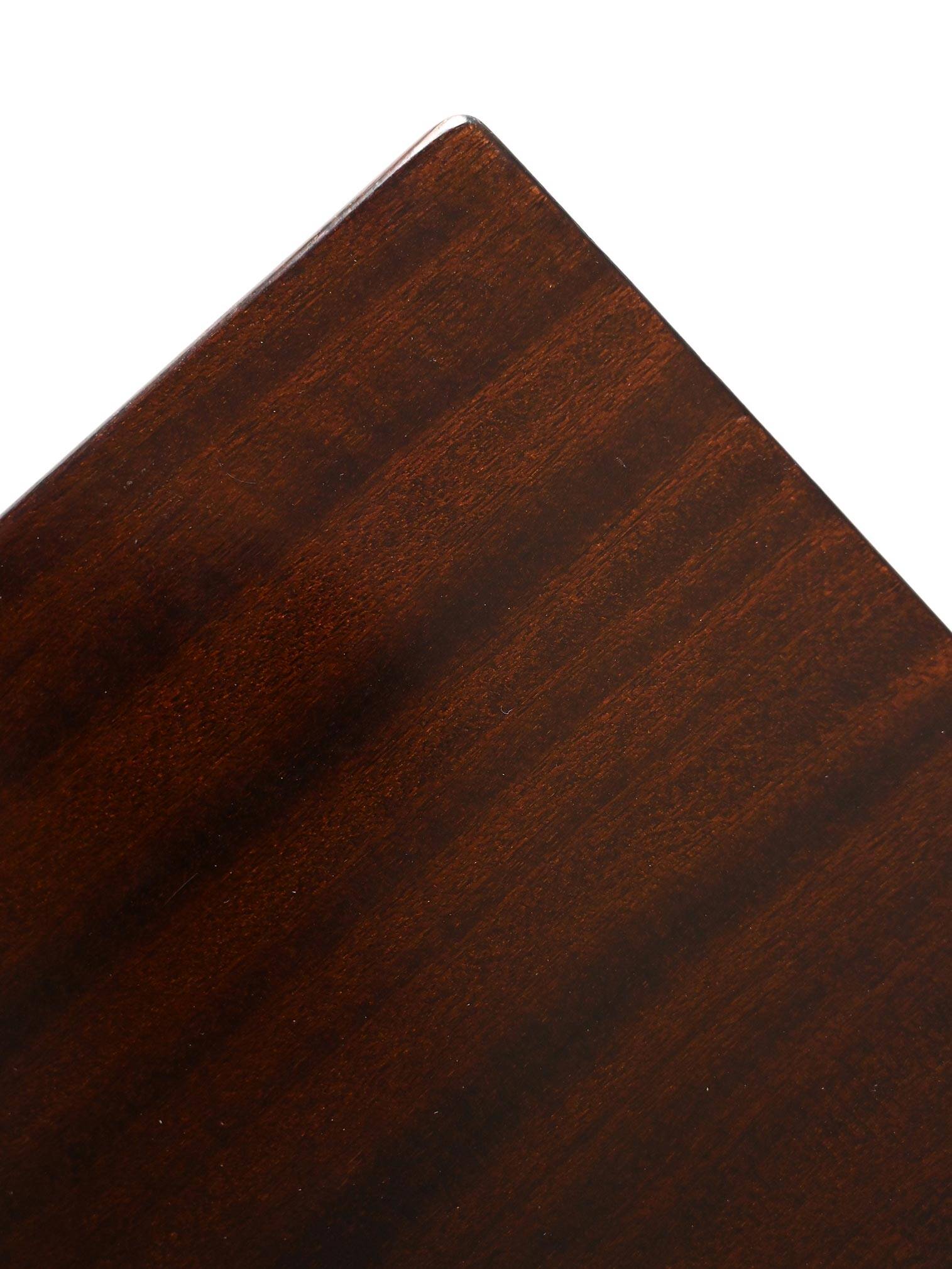 Vintage bookshelf with a door