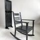 Baker and Co. rocking chair and traveling confessional, 1930s