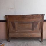 Coffered headboard