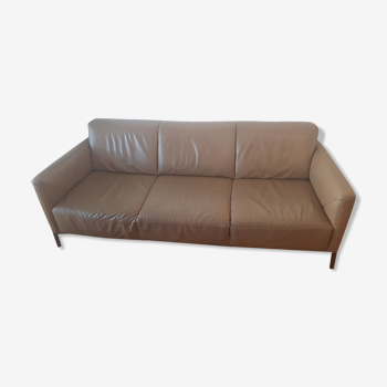 Natuzzi leather sofa