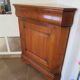Beautiful corner cupboard - cherry stain - Drawer - one door - Louis Philippe style