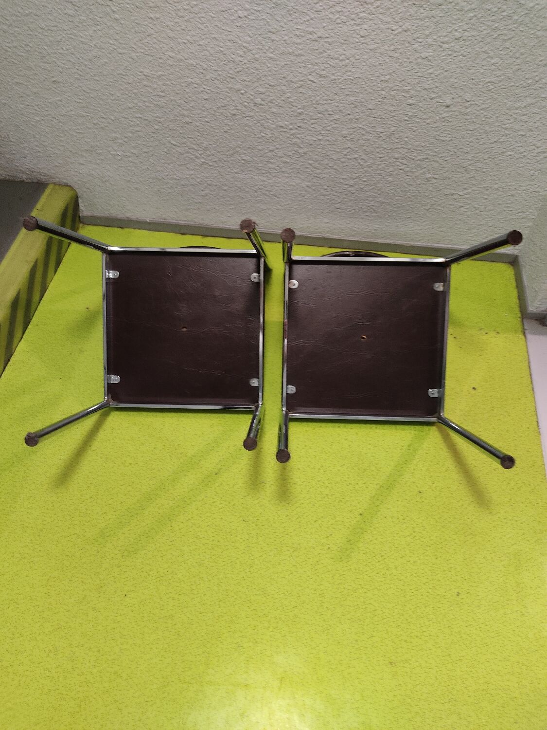 Vintage Collomb chairs 1970