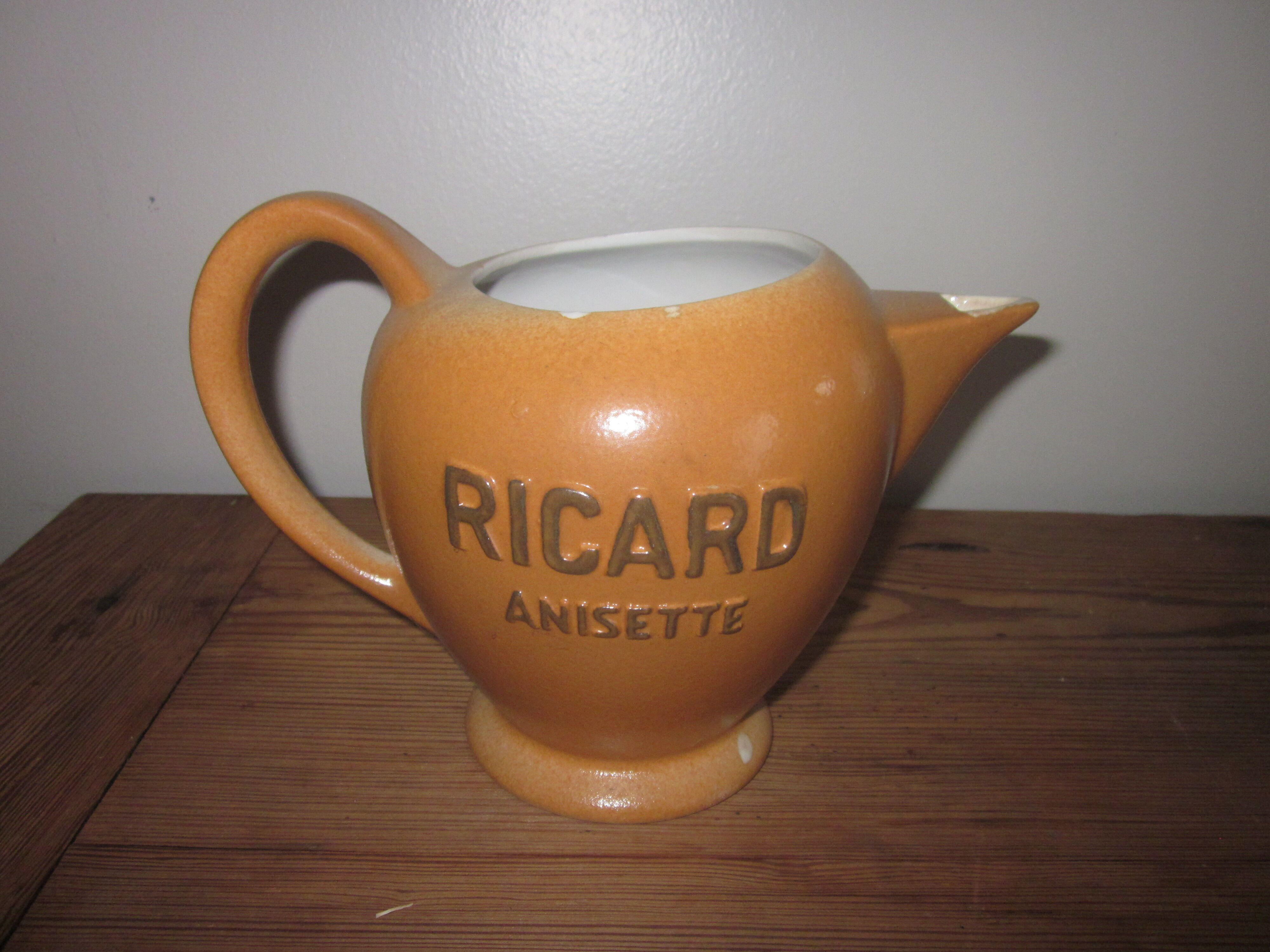 Pitcher ricard anisette n° 830