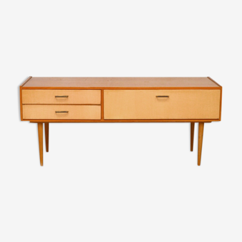 Low Cabinet in blond wood, 1960