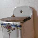 Porcelain salt box