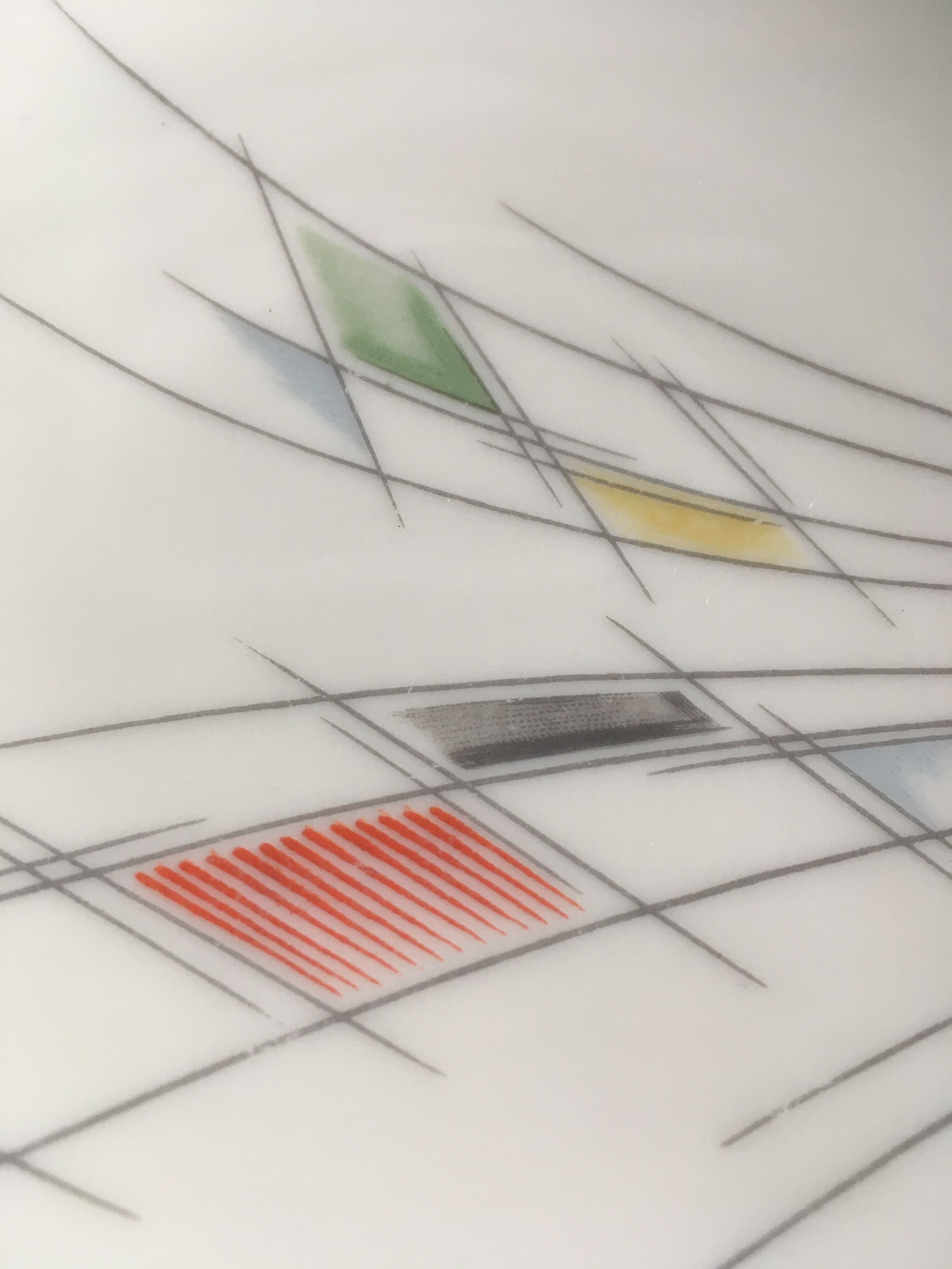 Presentation plate 50s