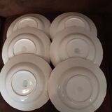 Set of 6 Willeroy and Boch soup plates