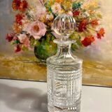 Carafe en cristal taillée Ralph Lauren