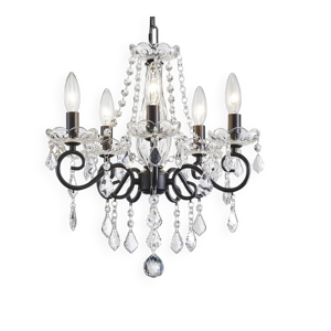 lustre chandelier 5 bras