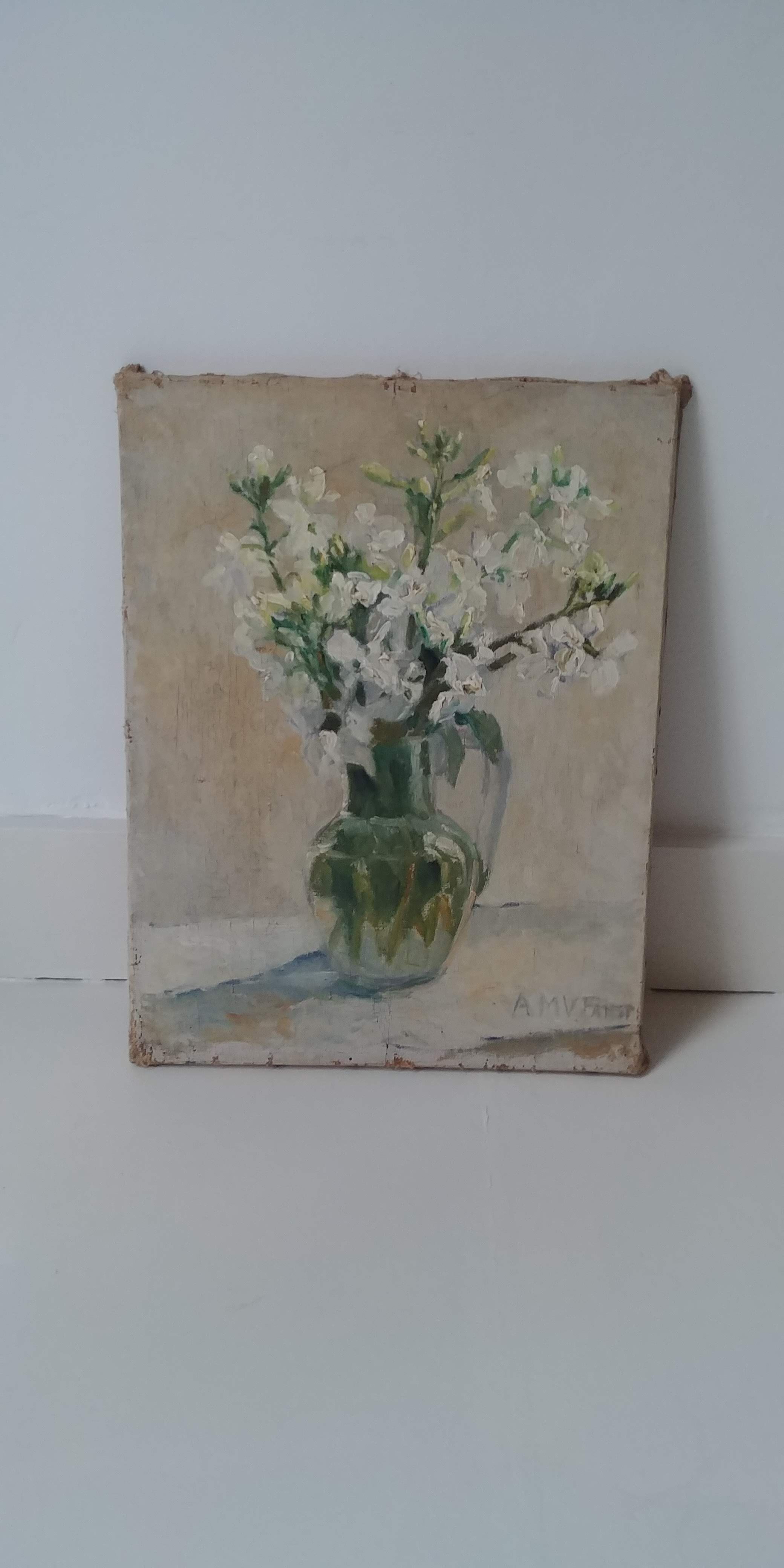 Bouquet de fleurs blanches