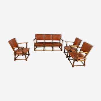 1940s sofa set by Theo Ruth for Artifort