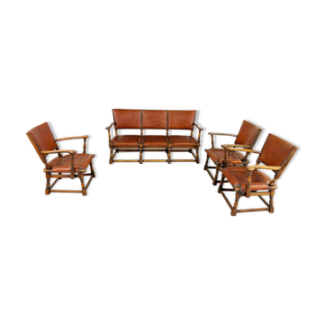 1940s sofa set by Theo Ruth for Artifort