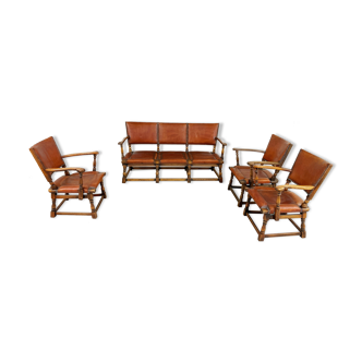 1940s sofa set by Theo Ruth for Artifort