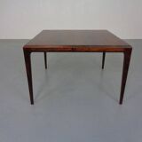 Rosewood coffee table by Johannes Andersen for CFC Silkeborg, Denmark, 1950s.
