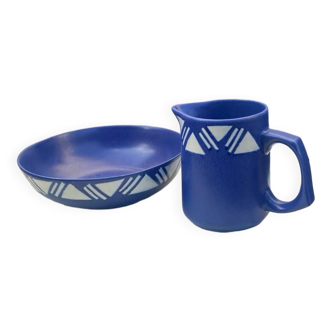 Pitcher and salad bowl set