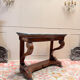 CONSOLE IN MAHOGANY FROM THE RESTORATION PERIOD 19TH CENTURY