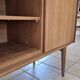 Large vintage teak sideboard 220 cm – 1960s/70s – Scandinavian design
