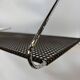 Vintage Wall rack Pilastro by Tjerk Reijenga black perforated 1960