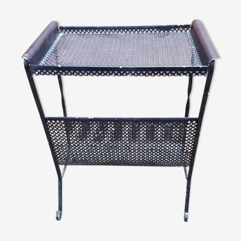 Perforated metal magazine holder design 50