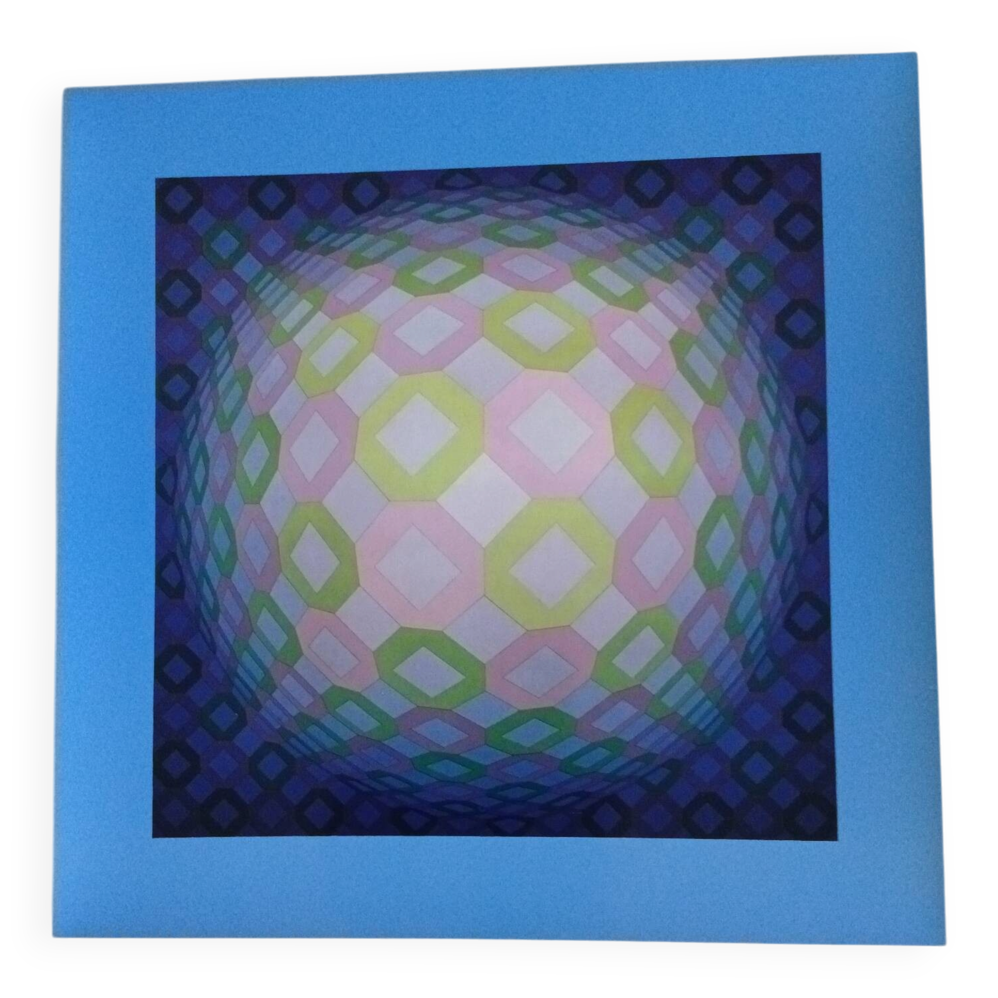 Victor Vasarely Serigraphy op art Editions du Griffon