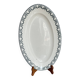 Oval ironstone dish from Salins