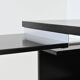 Bureau d'angle de direction Abbondinterni en acajou, Italie, 1970