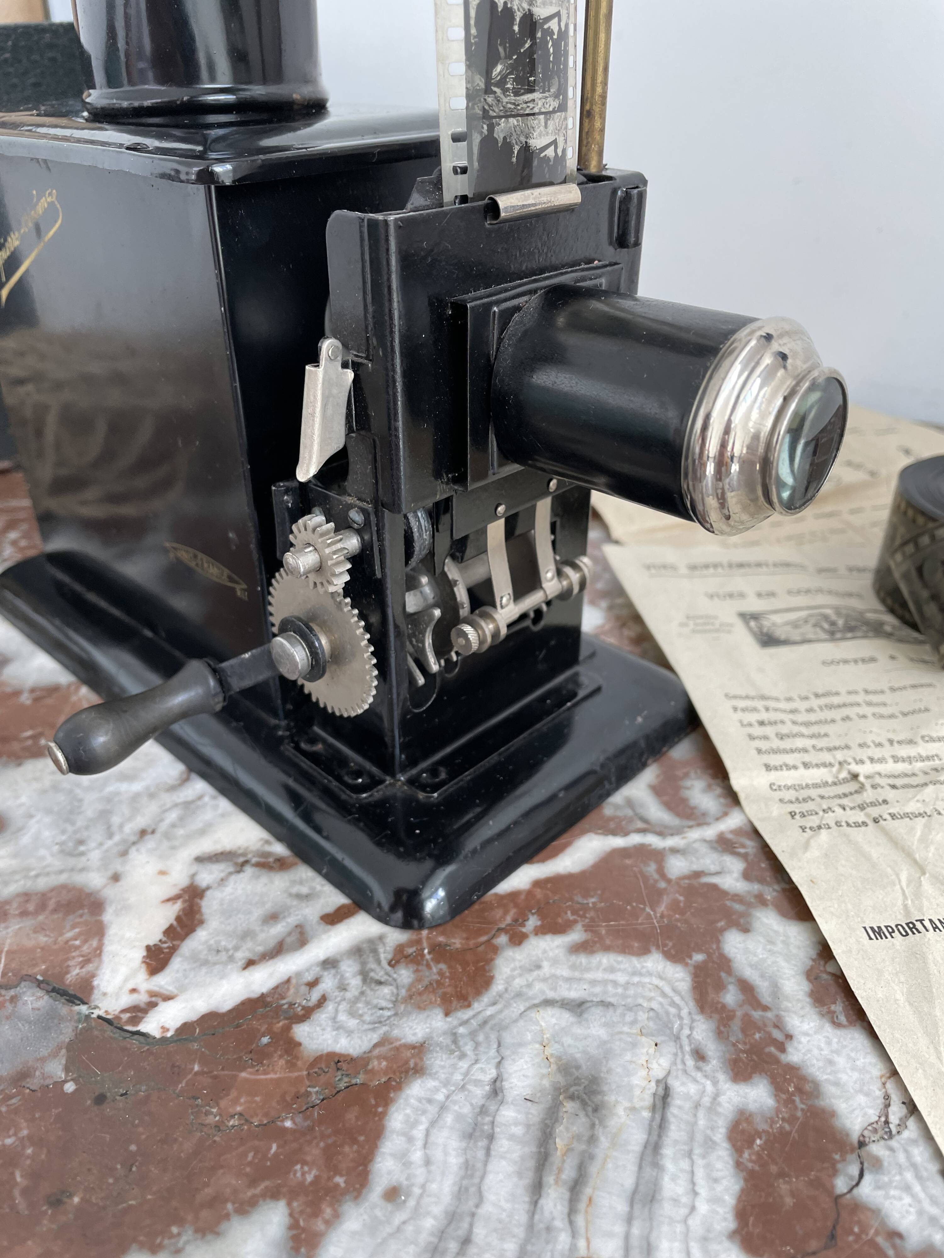 Projector, Magic lantern, cinema, Lapierre-cinéma, Unis-France, 1915