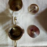 Christofle silver metal coffee maker