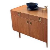 Enfilade scandinave vintage en chêne "Stina"
