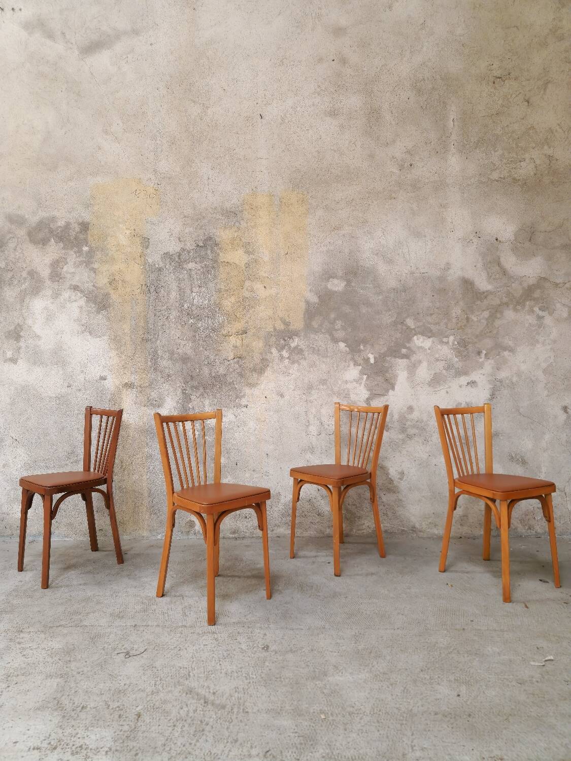4 Baumann chairs no. 153