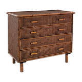 Commode en rotin