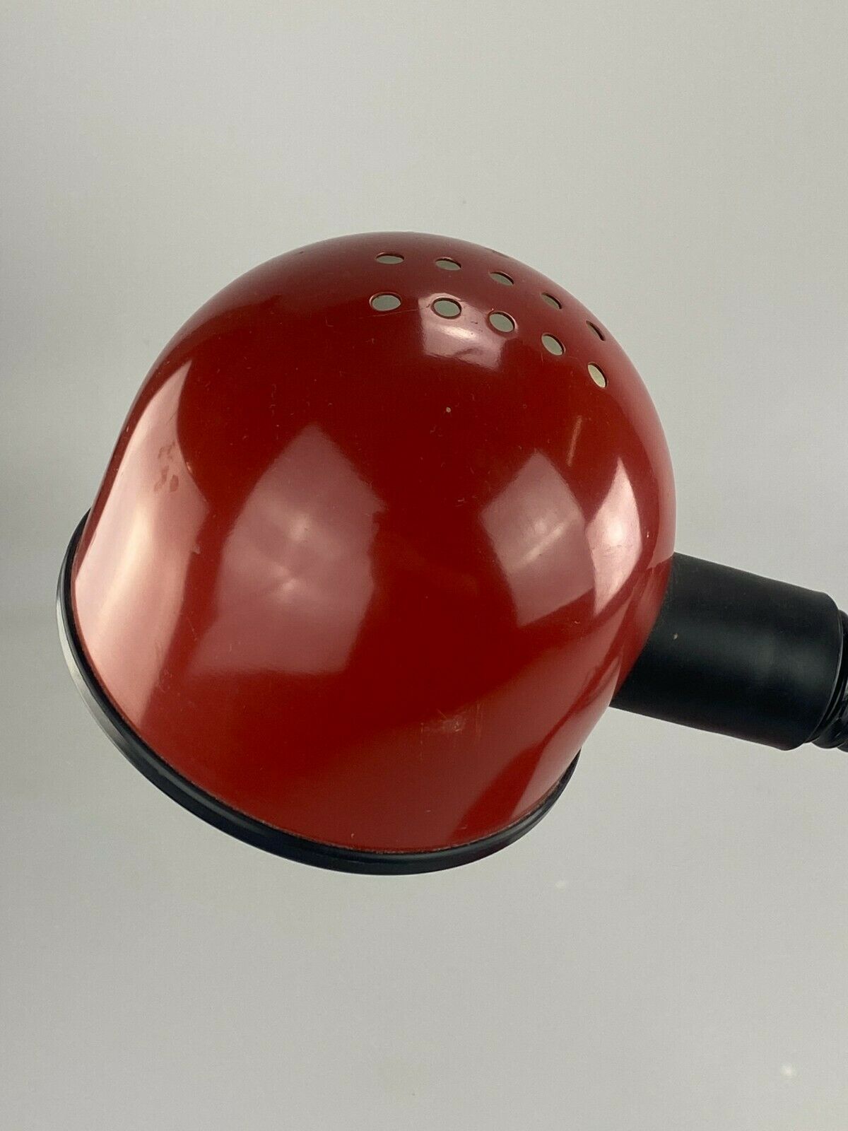 60s 70s Ball Lamp Lamp Light Red Table Lamp Space Age Design 60s 70s