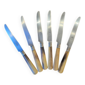 6 horn knives