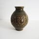 Antique West German Green Ceramic Vase