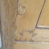 Raw wooden cabinet